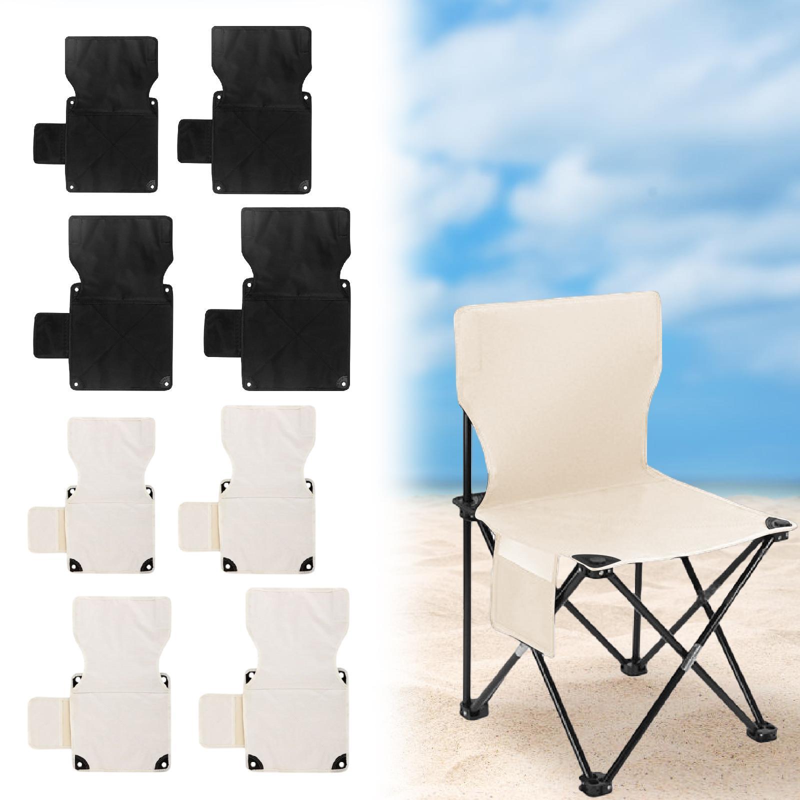 Outdoor Furniture Replacement Fabric - 椅子交換用シートパッド折りたたみ椅子交換用生地オックスフォード布通気性サイドポケット屋外釣りバーベキュー裏庭用