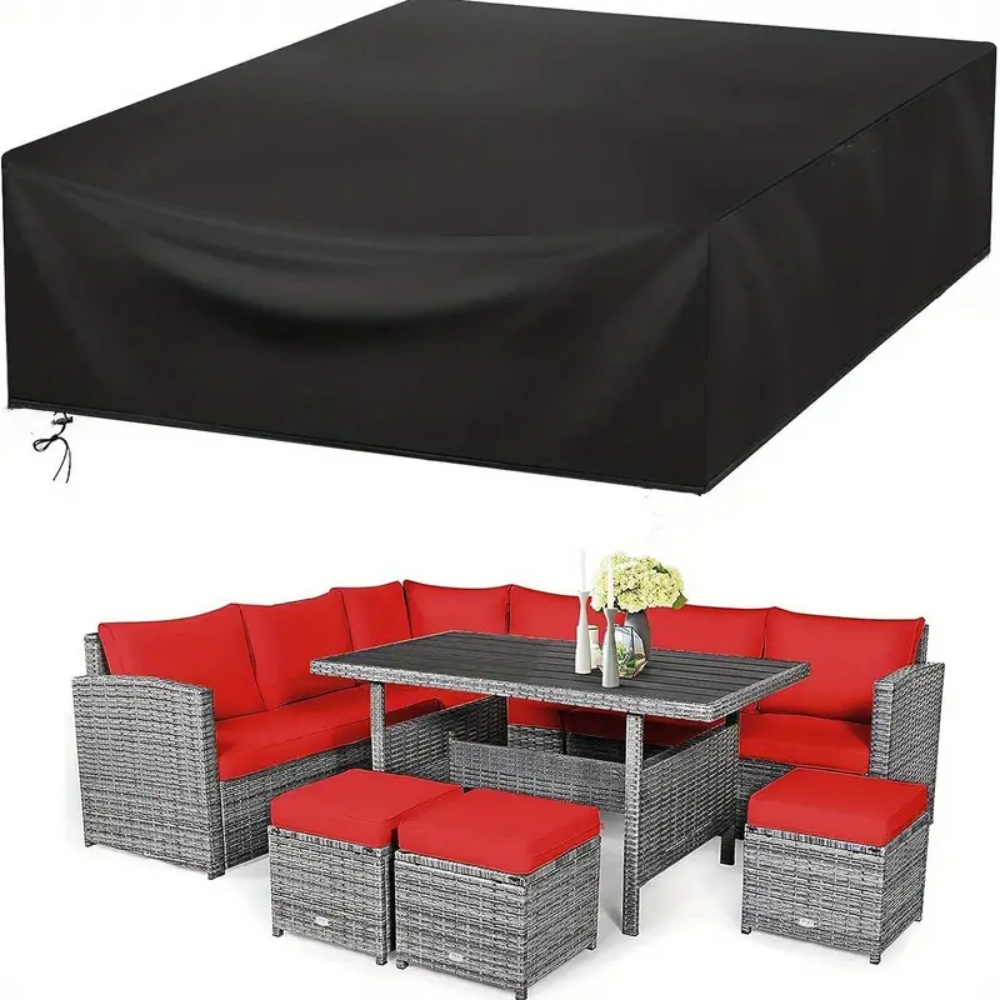 Outdoor Furniture Philippines - (長さ102-137インチ) サイズ屋外パティオガーデン防水セット家具セット雨と雪の椅子セットソファテーブル椅子ダストカバー