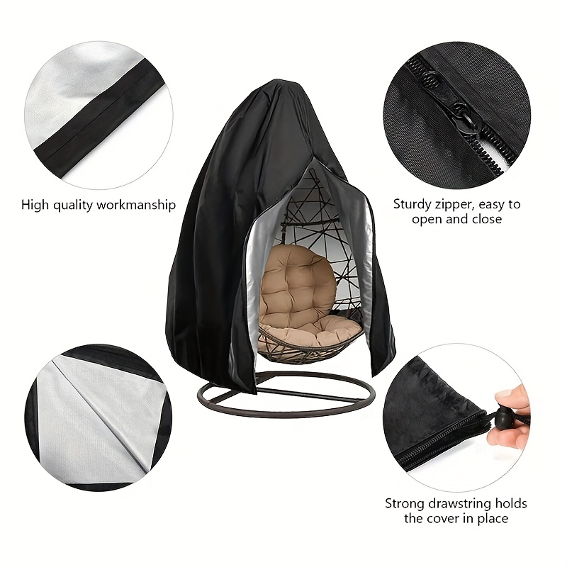 1 ピースハンギングエッグチェアスイングカバー 210D オ - Hanging Egg Chair のレビューと価格