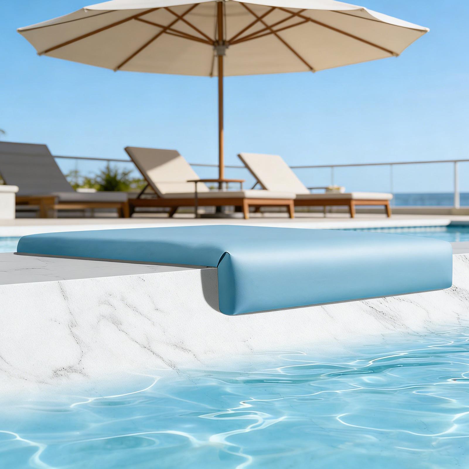 湖畔用スイミングベンチポータブルプールチェア、ソフトプールサ - Outdoor Furniture L Shape のレビューと価格