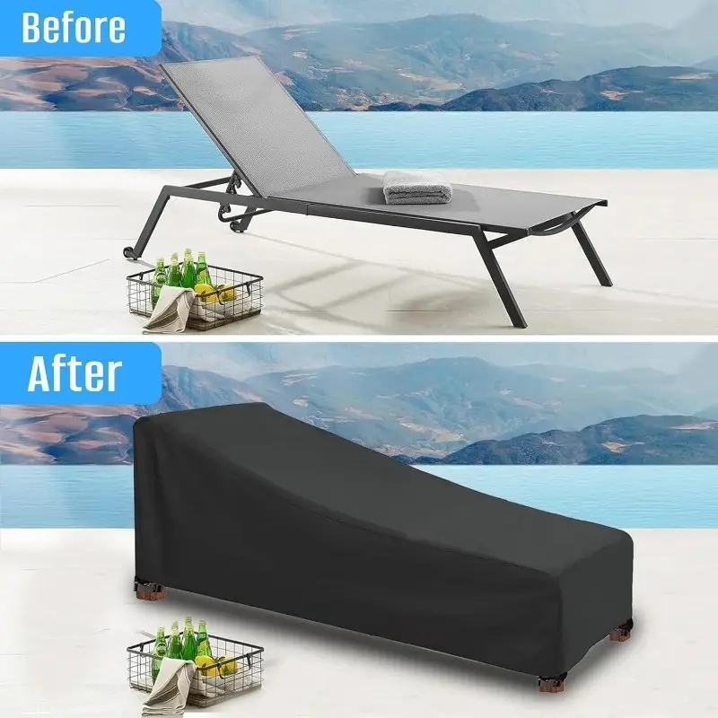 頑丈な屋外ラウンジチェアカバー - 耐久性のあるオックスフォ - Outdoor Furniture Fabric のレビューと価格