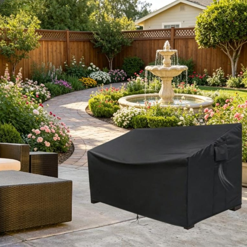 頑丈なパティオソファカバー 防水屋外カウチカバー パティオ家 - Outdoor Furniture Fabric のレビューと価格
