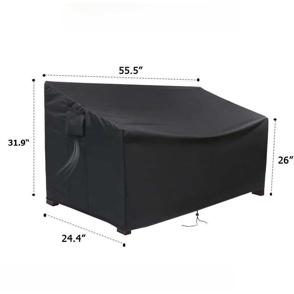 頑丈なパティオソファカバー 防水屋外カウチカバー パティオ家 - Outdoor Furniture Fabric のレビューと価格