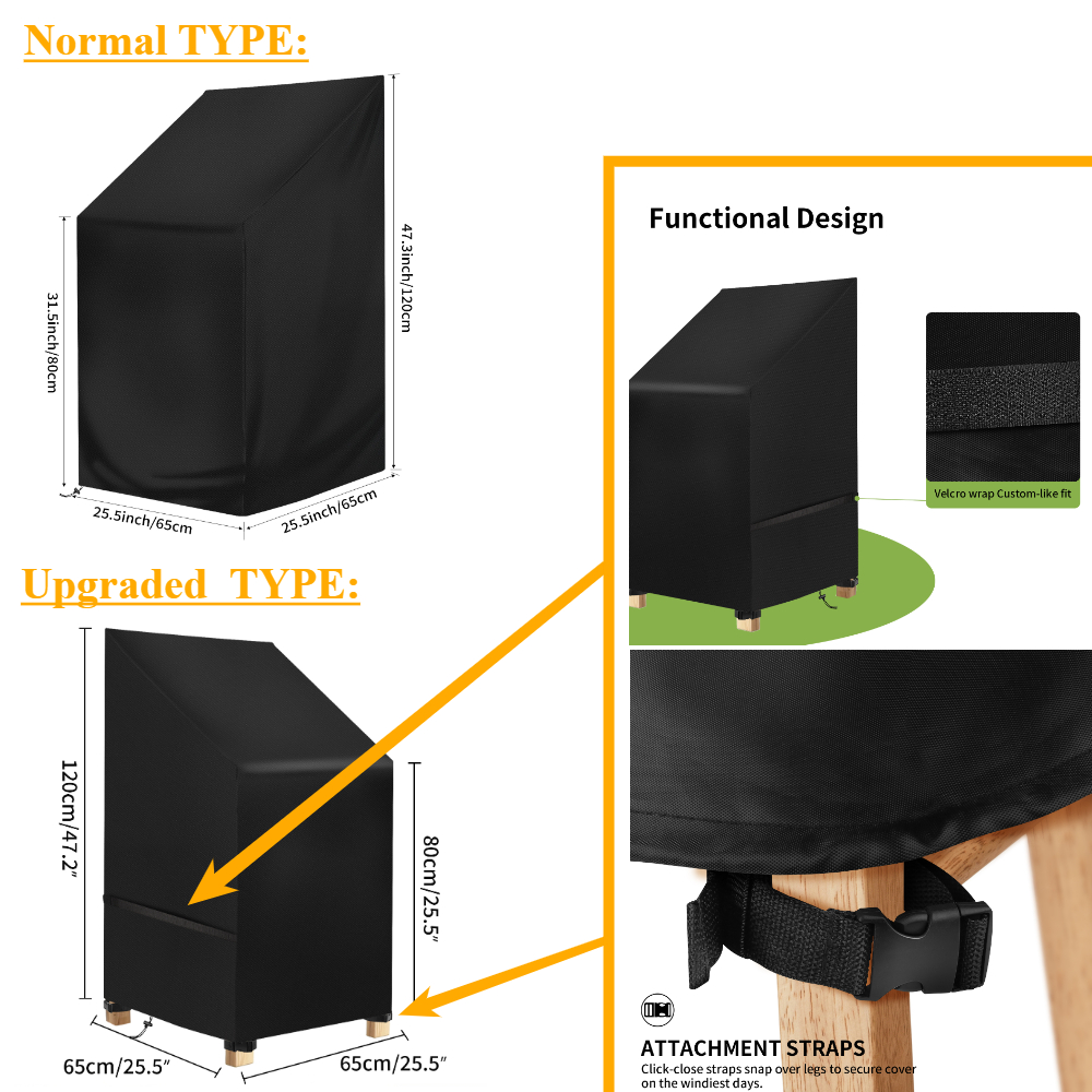 防水ガーデンチェアカバー、UVカット、210Dオックスフォー - Outdoor Furniture Replacement Fabric のレビューと価格