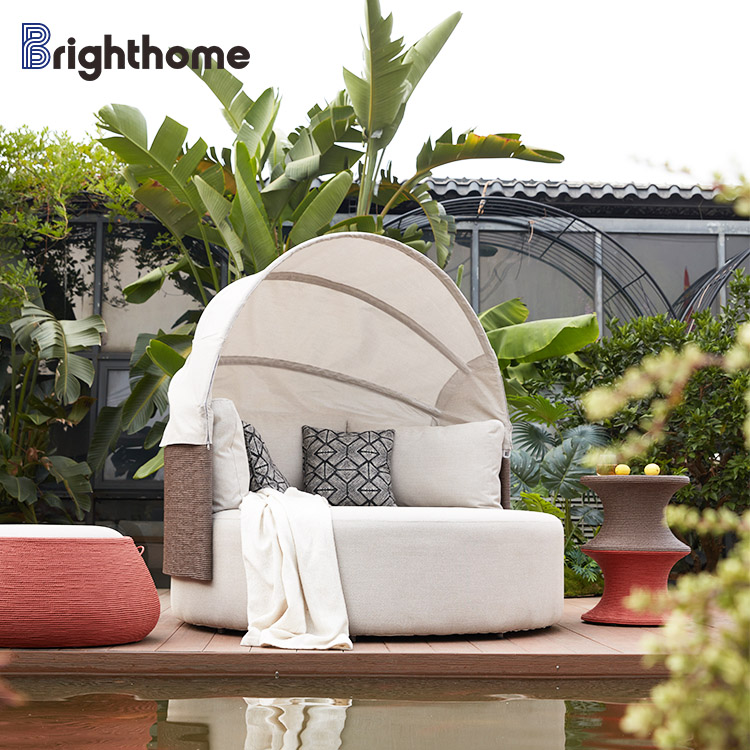 屋外高級家具プールラウンジチェアダブルビーチサンラウンジャー - Outdoor Furniture In Bali のレビューと価格