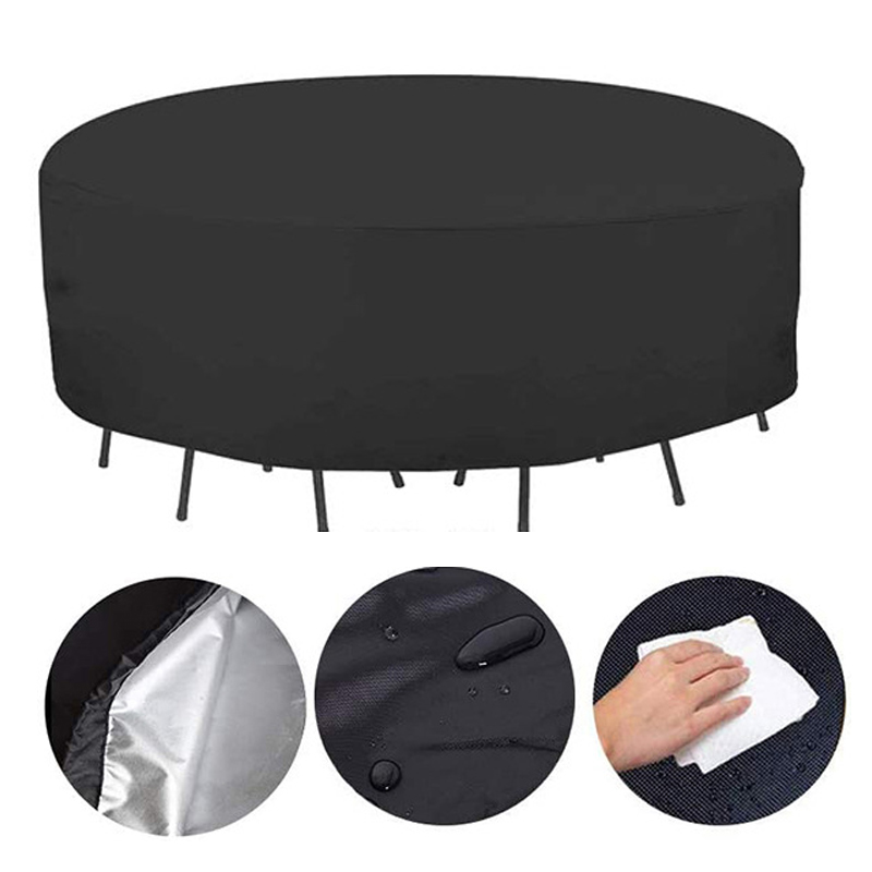 12 サイズラウンド家具カバー 210D 高耐久パティオ家具 - Outdoor Furniture Philippines のレビューと価格