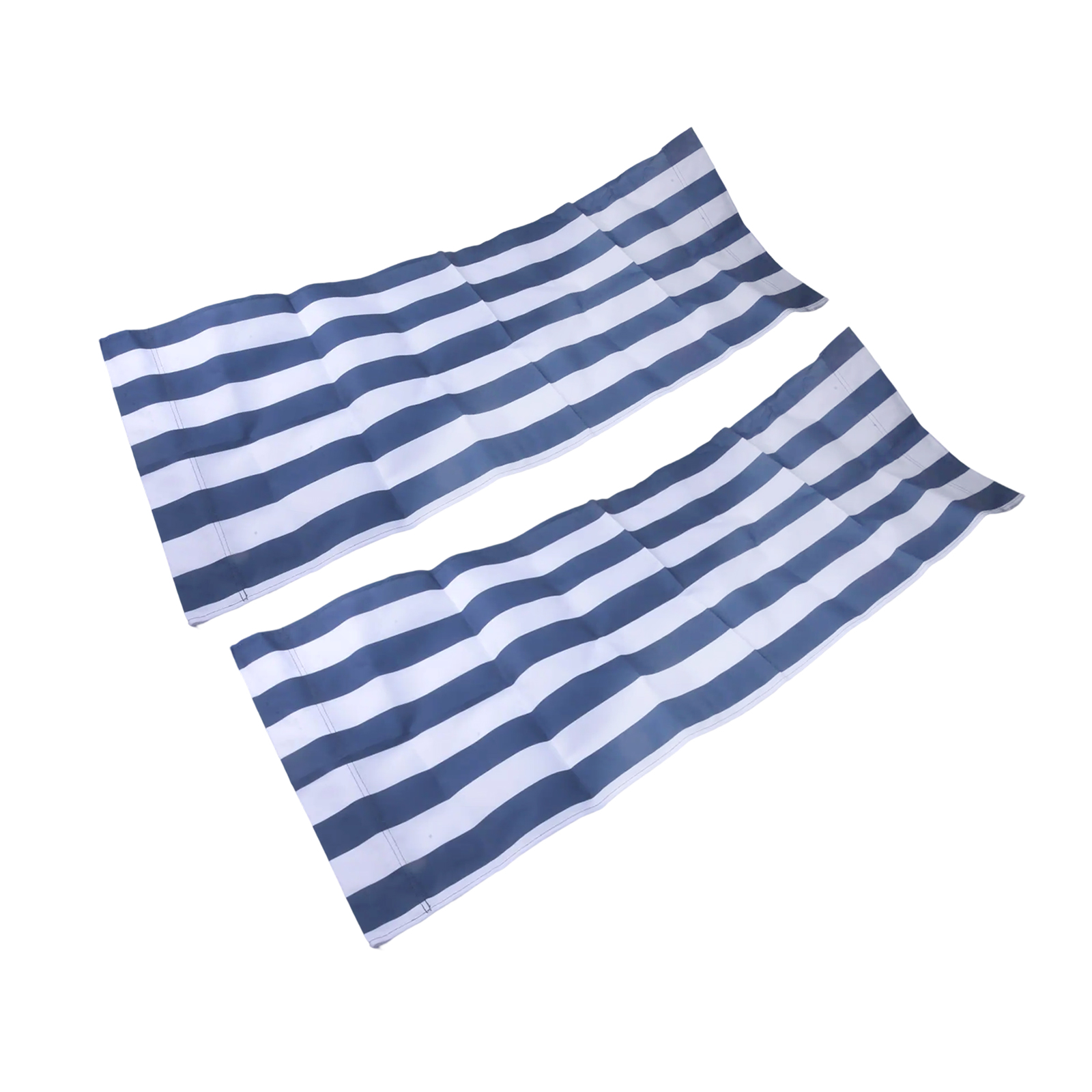 120x45cm 白と青のストライプ柄ポリエステル生地の交換 - Outdoor Furniture Replacement Fabric のレビューと価格