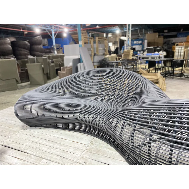 工場直販価格 屋外用パティオソファ家具 クッション付きL字型 - Outdoor Furniture L Shape のレビューと価格
