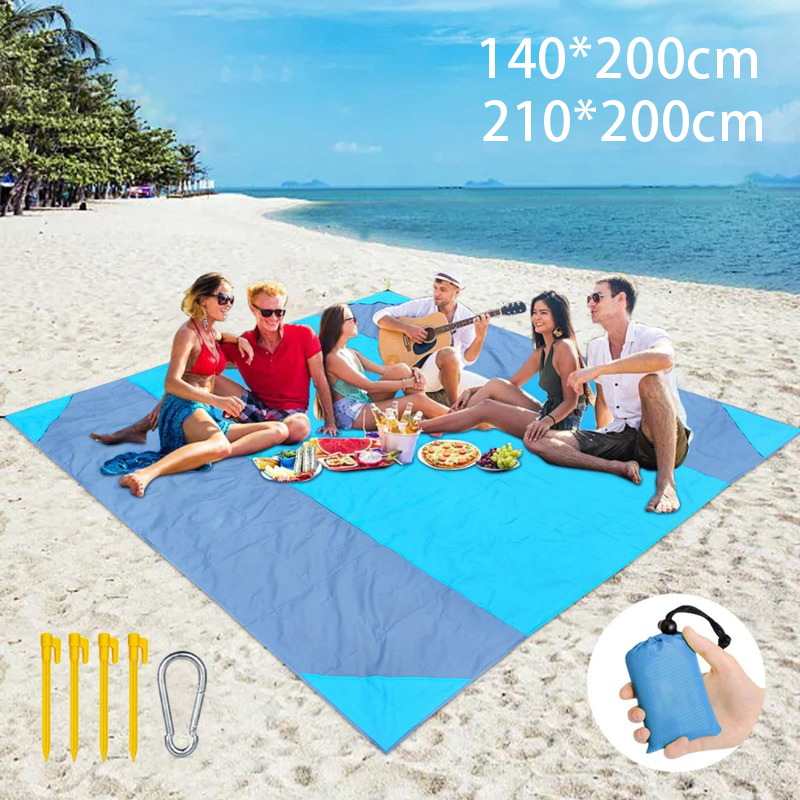 防水折りたたみピクニックマット軽量ポータブル屋外ブランケット - Outdoor Rug Waterproof のレビューと価格