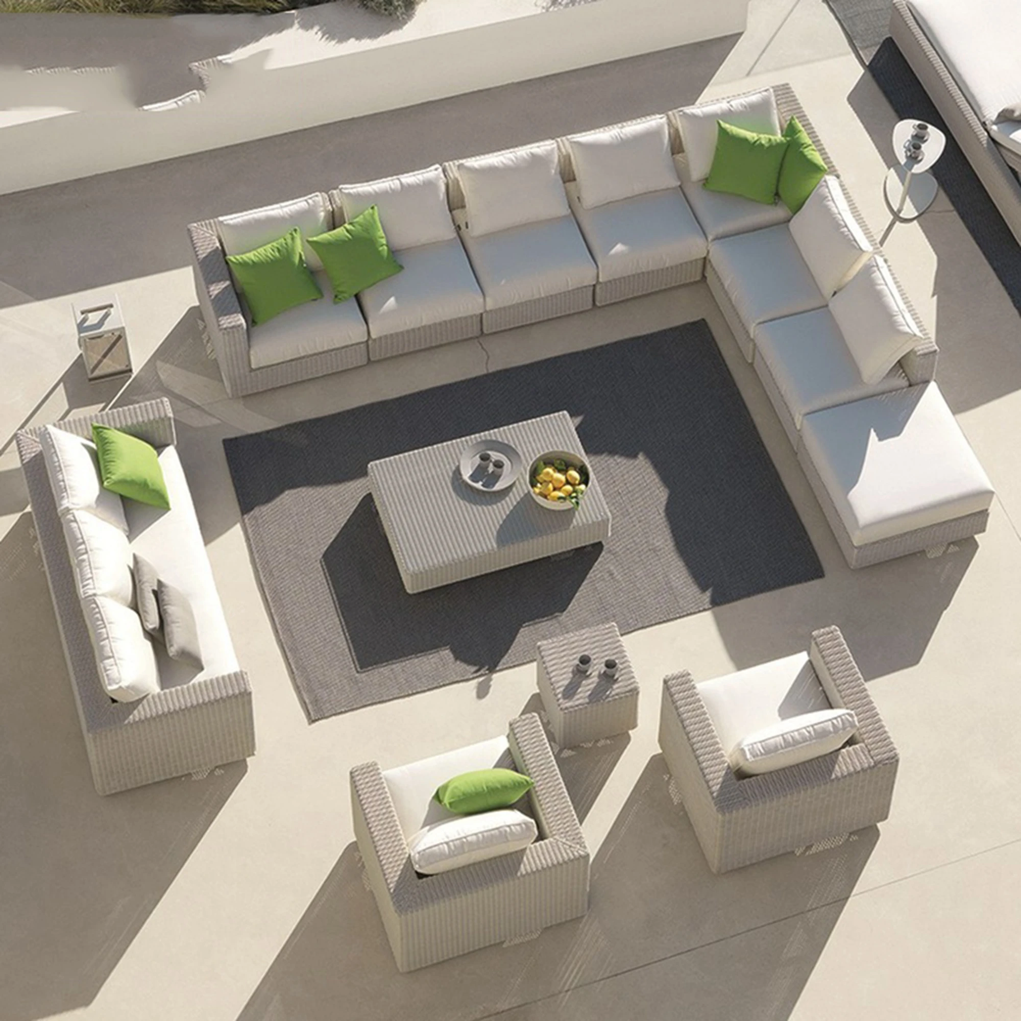 全天候型バリビーチバルコニープラスチックラタンパティオガーデ - Outdoor Furniture In Bali のレビューと価格