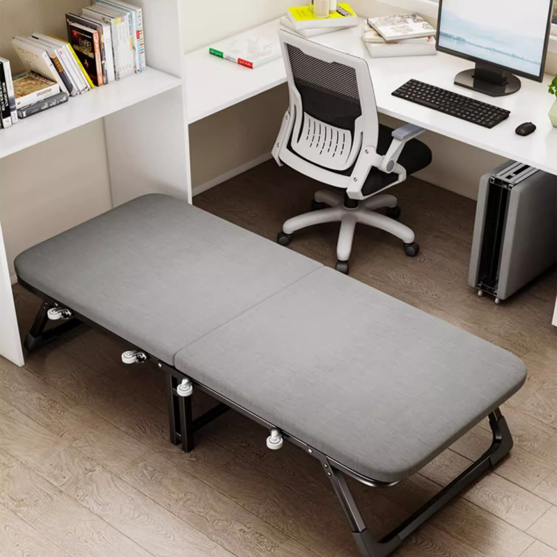 家庭用ポータブル折りたたみベッド シングル アウトドア マー - Outdoor Furniture Fabric のレビューと価格