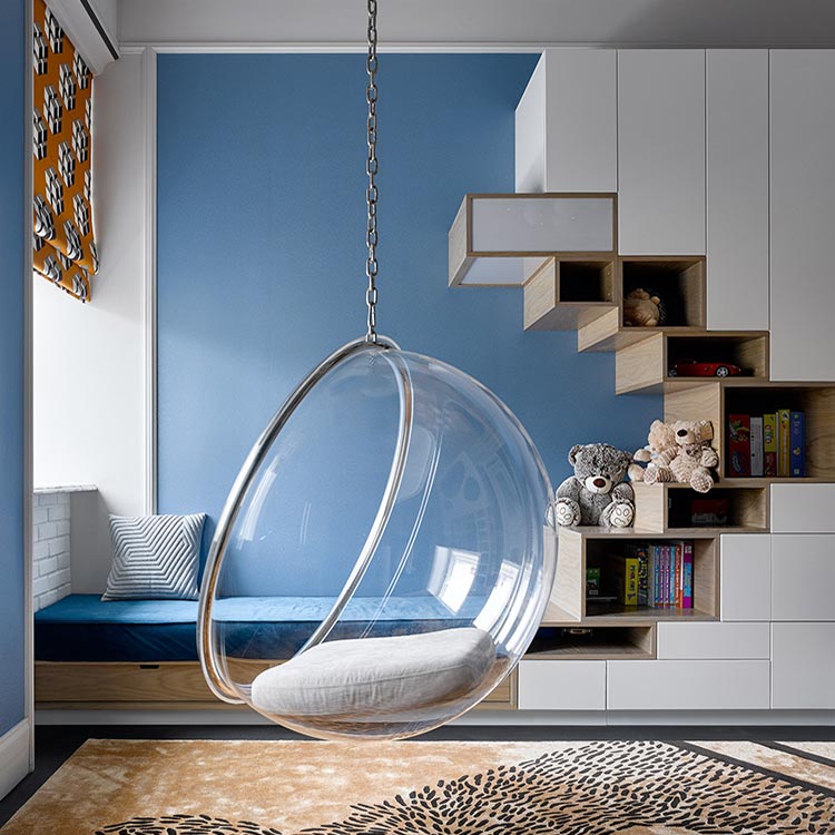 高品質モダン家具人気パティオエッグスイングハンギングバブルチ - Hanging Egg Chair のレビューと価格
