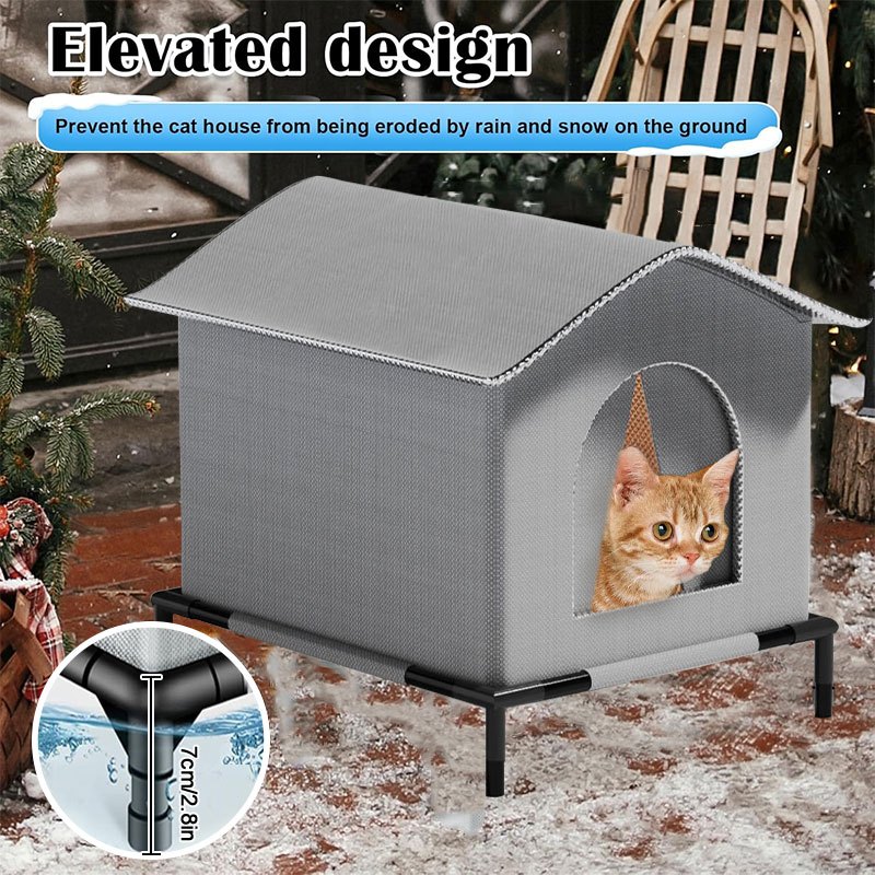 迷子猫用ハウス マット付き 防水 夏用クールシェルター 折り - Outdoor Rug Waterproof のレビューと価格