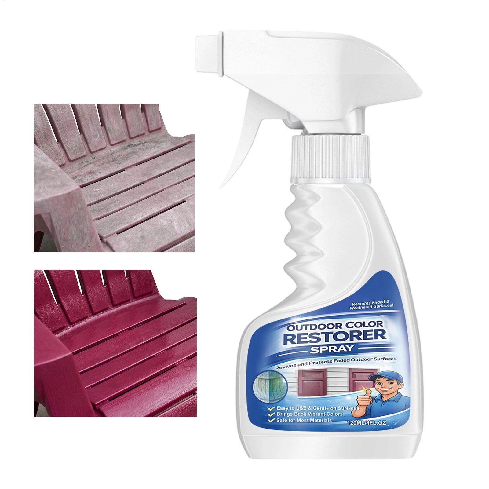 屋外用カラーリストアースプレー 120ml 長持ちする家具修 - Outdoor Furniture Fabric のレビューと価格