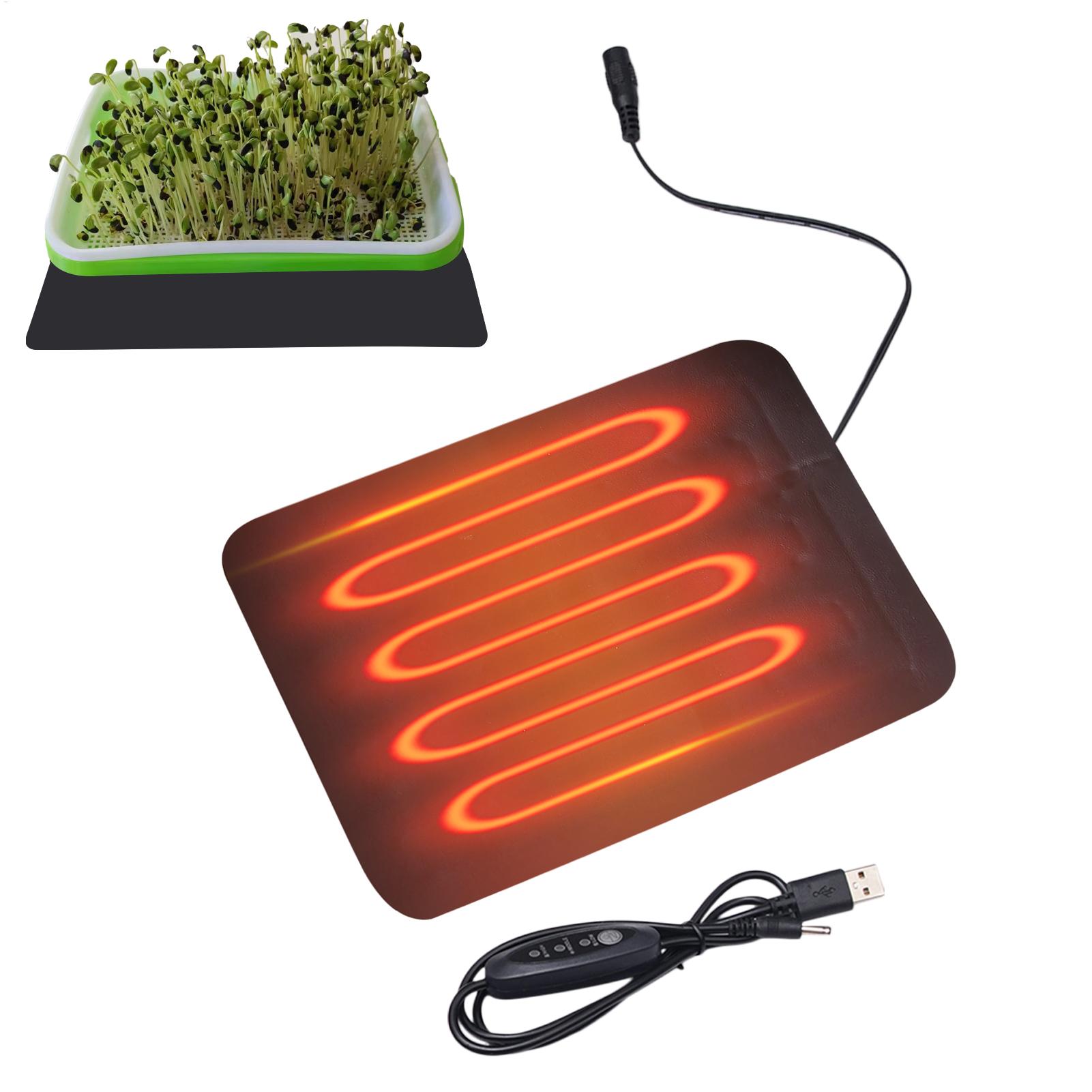 8.5W苗用ヒートマット 5V 2A 植物種子発芽繁殖用保温 - Outdoor Rug Waterproof のレビューと価格